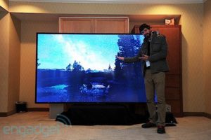 #CES | 110-дюймовый 4K-телевизор стоимостью $300 тыс